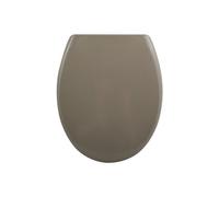 Abattant wc EASY CLIP Thermo Dur Taupe - Charnières Inox Spirella