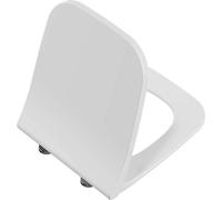 Abattant WC fin amovible avec charnières métalliques, fixation par le haut, fermeture en douceur VitrA 191-003-009
