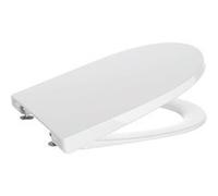 Abattant WC frein de chute compact déclipsable rond ROCA Ona blanc brillant