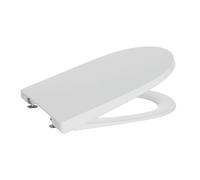 Roca Abattant WC Ona A801E12621, Supralit, frein de chute déclipsable, rond, blanc mat