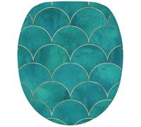 Abattant WC frein de chute soft close Aquarelle - Finition de haute qualité - Fixation facile
