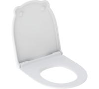 Siège de WC Geberit Bambini pour enfants, avec dispositif dabaissement automatique, 502970011, Couleur: blanc - CM