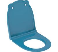 Abattant WC Geberit Bambini pr enfants avec poignées fermeture ralentie bleu - GEBERIT 502.970.SX.1