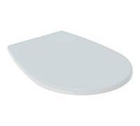 Geberit Siège WC Renova Nr.1 572165000 blanc – fixation par le bas, charnières inox, sans frein