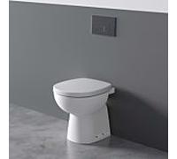 Abattant WC Ideal Standard Connect E712801 365 x 430 x 50 mm, sans fermeture amortie, blanc brillant