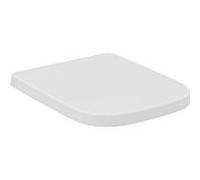 Abattant WC Ideal Standard i.life B T468301, modèle enveloppant, 360 x 445 x 45 mm, fermeture amortie, blanc brillant
