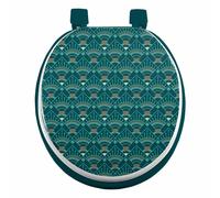 Douceur d'Intérieur Abattant WC Imperia MDF imprimé 37 x 47 cm Vert
