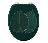 Abattant WC Imprimé Jade 46cm Vert