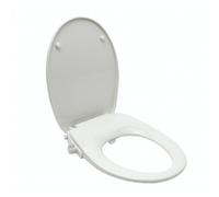Abattant WC japonais siège de toilette Softclose sans électricité avec bidet intégré, blanc SATBEASY2233