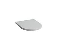 Laufen Kartell WC -Siège H8913327590001 gris mat, avec couvercle amovible, intérieur rond