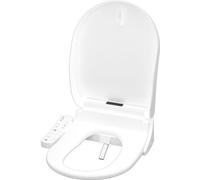 Abattant WC Lavant et Séchant SFA Saniseat, Douchette Double Buses, Ventilateur Air Chaud, Compatible Cuvettes Standards