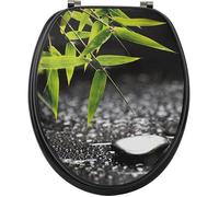 ABATTANT WC MDF 18 POUCES ATTACHES ACIER INOXYDABLE - PUNTA CANA - Tendance