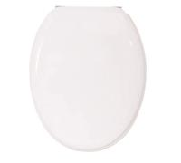 Abattant wc - Blanc - Charnières inox - MDF MSV
