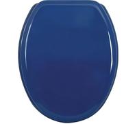 Abattant Wc MDF Bleu Marine - MSV - Universel - Fixation par le dessus avec entraxe universelle
