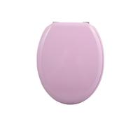 Abattant wc MDF CLEO Rose Poudré - Charnières Inox MSV