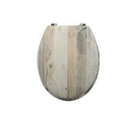 Abattant wc MDF Ombo Beige- Charnières Inox MSV