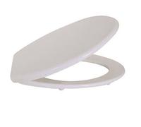 Abattant WC - MSV - 141020 - Polypropylène - Charnières Inox - Blanc