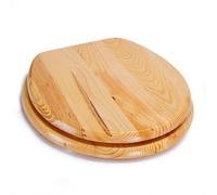 Abattant WC - MSV - Décor Pin - Beige - Universel - 42,5x36,7x2cm