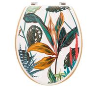 Abattant WC ""Palawan"" multicolore en bois - 5five