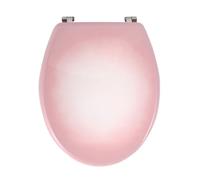 MSV Abattant WC Rose MDF - Charniènres INOX