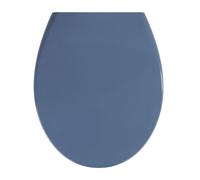 Abattant WC Samos - Abaissement automatique - Duroplastique - Bleu foncé