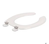 Abattant WC en bois réticulé blanc anti-contact Tradition OLFA