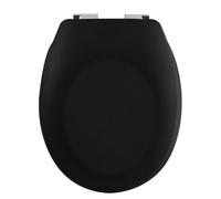 Abattant WC - Thermo dur - avec Frein de chute - NEELA - Noir mat SPIRELLA