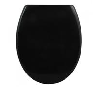Abattant WC - Thermodur - Charnières Inox - Easy Clip - Noir SPIRELLA