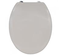 Abattant WC - Thermodur - Charnières Inox - Taupe MSV