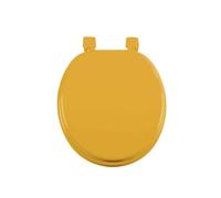 Douceur d'Intérieur Abattant WC Vitamine Uni 47 cm MDF Ocre