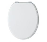 ABATTANT WC UNIVERSELLE BLANC POUR WC EN BOIS LAQUÉ