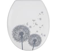 Abattant WC - WENKO - Astera - Duroplast antibactérien - 38x45 cm - Multicolore