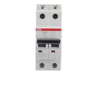 ABB 2 cds272001r0254 Système Pro M Compact miniature Circuit Breaker, 2 pôles, type C, 25 A Courant nominal, 88 mm H x 35 mm W x 69 mm D