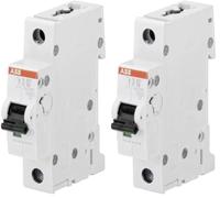 ABB 2CDS251001R0044 S201-C4 Disjoncteur 1 pôle 4 A 230 V (Lot de 2)