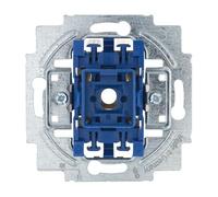 ABB 2CKA001413A Insert d'interrupteur à bouton-poussoir, montage encastré, IP20, 1 pôle, 1 pièce, 2 voies, bleu, plastique