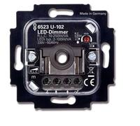 Busch Jäger UP encastré LED Variateur rotatif (Dimmer) 6523U-102 pour luminaires LED de 2 à 100 watts