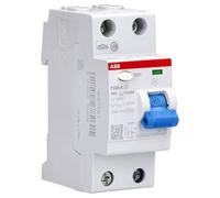 ABB Interrupteur différentiel 2CSF202101R1400 Type A 2 pôles 40 A 0,03 A 230/400 V/AC