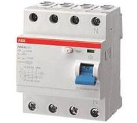ABB Interrupteur différentiel F204A-40/0,3 Type A 4 pôles 40 A 0,3 A 230 V