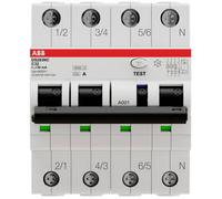 ABB 2CSR256140R1324 Interrupteur différentiel/Disjoncteur de protection 4 pôles