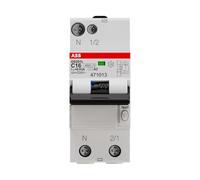 ABB Disjoncteur différentiel DS201 471013GSB 16 A 30 mA 1P+N