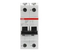 ABB ABB Disjoncteur S202M-Z6UC 10kA 6A 2 pôles Caractéristique Z Quantité:1