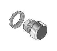 ABB ABB Stotz S&J Bouton-poussoir noir, à pression, plat MP1-10B Quantité:1