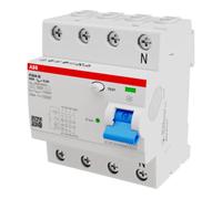 ABB Stotz S&J Disjoncteur différentiel typeB 4P 63A,300mA,3kA,4TE F204B-63/0,3-4TE (2CSF204568R3630)