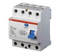 ABB ABB Stotz S&J Interrupteur différentiel FI 40/0,5A 4p. F204A-40/0,5 Quantité:1