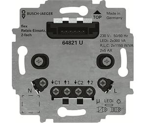 ABB Busch 2 Canal Relais Base FlexTronics - 2CKA006800A3044