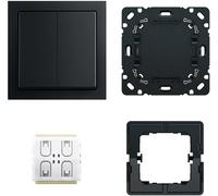 ABB Busch-Jaeger 6716 UJ-885 Future FoH Switch Set Matte Black - 2CKA006710A0016