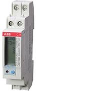ABB C11 Compteur d'énergie monophasé, blanc