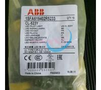 ABB CL-523Y LED button indicator 230VAC 10PCS Neuf