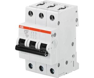 ABB Disjoncteur B10A S203M-B10 pro M comp. 10kA 3 pôles B-Charact. S203M-B10 (2CDS273001R0105)