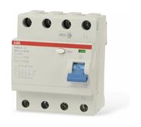 Disjoncteur différentiel ABB Stotz F204 A-40/0,03 2CSF204101R1400 4P, type A, 40 A, 30 mA